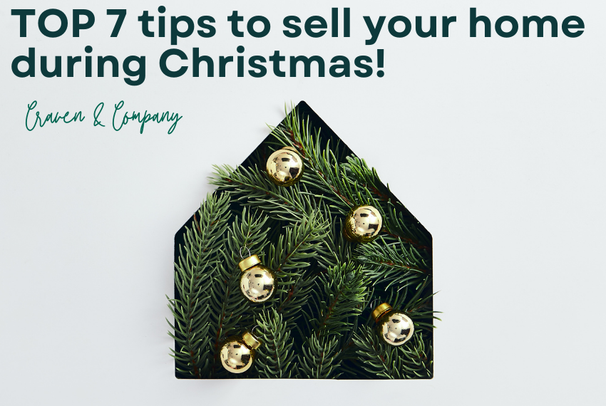 The TOP 7 tips for selling a house at Christmas